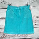 Fresh Produce  NWT Size XL Neptune Blue 100% Cotton Broadcloth Skirt Photo 0