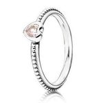 Pandora Pink Heart Ring Photo 0