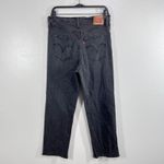 Levi's  Ribcage Straight Ankle Jeans 31x27 Women Washed Black High Rise Denim Photo 2