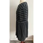 Wild Fable Junior's Short Sleeve Striped Dress Medium Photo 2