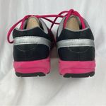 Vionic Alliance Women's Black & Neon Pink Lace Up Athletic Sneakers Size 8 Photo 5