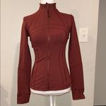Lululemon Define Jacket Nulu Rust Brown Full Zip Women’s Size 4 Photo 2