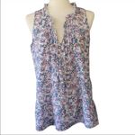 Sanctuary NWT  blue floral ruffle tank top xs Photo 1
