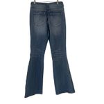 KanCan Women's‎ Size 9/28 Medium Wash High Rise Flare Western Jeans Blue Photo 4