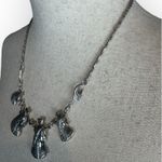 Vintage 925 Sterling Silver Egyptian Cleopatra Head Charm Necklace 19” Photo 3