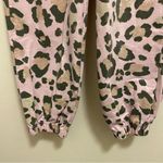 Show Me Your Mumu Womens Pink Cheetah Joggers XS Sweats Sweat Pants Leopard Photo 3