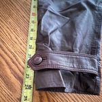 Peruzzi Burgundy Jacket Italian Leather Jacket No Belt . Sz L Purple Size L Photo 9