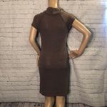 Bella D Cowl Neck Knit Dress With Half Bel… Size M Photo 5