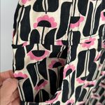 Orla Kiely Regatta Cotton Floral Romper Sleeveless Button Front XL Pink Photo 4