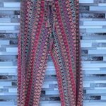 Becca  by Rebecca Sunset Soiree Crochet Split Leg Swim Cover Up Pants small Photo 1