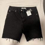 Adika Black Jean Shorts Photo 0