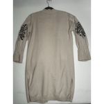 Coco + Carmen  Womens Cream Colored Long Cardigan Long Sleeve Open Front S/M‎ Photo 8