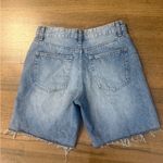 Bershka  Denim Blue Women's Jorts in Like New Condition- Size 4 Photo 4