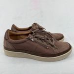 Vionic  Relax Lace Up Sneaker Women's‎ Brown Leather Accent Casual Shoes 9.5 Photo 3