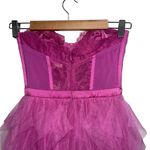 For Love & Lemons  x Revolve Bustier Gown In Pink Photo 10