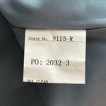 Revelry‎ Poppy Chiffon Dress Womens 10 Blue Tiered Maxi Formal Bridesmaid Gown Photo 8