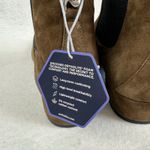 New Aerosol Studio Brown Suede Square Toe Chelsea Ankle Boots Womens 8M Fall Size 8 Photo 5