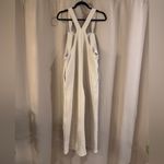 JODIFL  Cream Textured Fabric Wide Leg Romper Photo 3