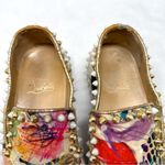 Christian Louboutin Pik Boat Flat Patent Trash Printed Spike Stud Sneaker Shoes Photo 4