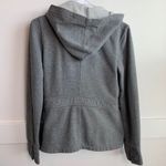 Roxy  Gray Removable Hood Pea Coat Photo 1