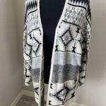 Aeropostale Black/Whtie Oversized Cardigan Size Extra Small Photo 2