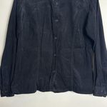 Woolrich vtg  ladies Corduroy long sleeve button up shirt top size small Photo 2