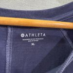 Athleta Sundown Dip Dye Sweatshirt, Medieval Violet SIZE XL Photo 3