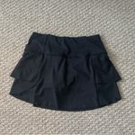 Athleta  Black Ruffle Tennis Skirt Photo 1