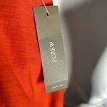 J.Crew  '90s Cropped Organic Slub Cotton T-Shirt Top Pullover Orange Size XXL Photo 6