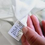 Entro Green & White Striped Tiered Sleeveless Dress Size Medium Photo 7