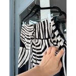 H&M A1  Wide Leg Lounge Pants Abstract Print‎ Elastic Waist Casual Size S Photo 7