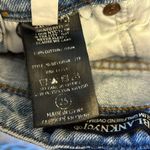 BLANK NYC [] SLIM GIRLFRIEND OVERALLS Size 25 Light Faded Denim Distressed Frayed Photo 14