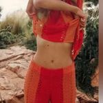 ZARA NWOT CROCHET MESH SWIM COVER SHORTS Photo 3