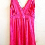 Columbia Dress Hot Pink Sleeveless Surplice Neck Dress Sz M GUC Photo 0