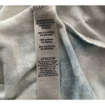 Chico's Sweater Women Small White Blue Floral Lightweight Flower Bloomcore Casual Photo 5