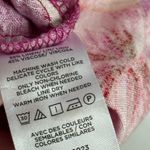 Loft NWT Linen Blend Floral Wide Leg Pants | Pink Floral | Small Photo 6