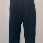 Augusta Sportswear Black Softball Baseball Pants Capri Drawstrings Snap Buttons Photo 0