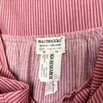 Vintage Marimekko 1975 Square Neck Midi Dress Pink Size 10 Photo 2