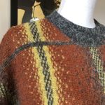 Cheap Monday Short Sleeve Sweater Plaid Small Photo 2