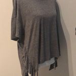 Current/Elliott Current Elliot Ruffled Side Short Sleeve Shirt Photo 1