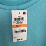 JM Collection - Essential Tee, Aqua Flash - Small Photo 4