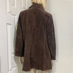 BRADLEY BAYOU Brown Suede Leather Horn Photo 2