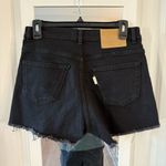 Off-White Women’s  Denim Shorts Size 27 Color Black White Photo 3