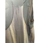 Lululemon Women 6 Sculpt Tank Brushed Spray Dye White Code Blue Mesh Back Long Photo 8