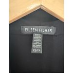 Eileen Fisher  Sleeveless Lightweight Long Vest Blk Stretch Oversized Pockets XS Photo 2