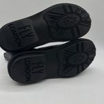 Fly London New Fade966Fly Leather Ankle Boots Women 36 US 5.5-6 Zip Up Black Rug Photo 8