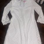 Lilly Pulitzer  Mara Resort White Paradise Island Dress Sz Small  Wedding Lined Photo 0