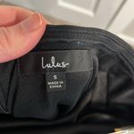 Lulus  After Hours Black Strapless Ruffled Maxi Dress Size Small Photo 5