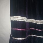 Beautiful M/L Whimseygoth Deep Purple Velvet Layer Skirt Size L Photo 2