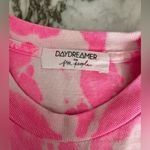 Free People DAYDREAMER LA X Unisex Neon Pink Tie Dye Cotton Tee Shirt Size XS Photo 9